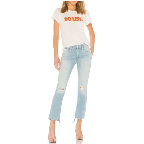 Mother The Dutchie Ankle jeans in nice shot color - Sz 31 - Picture 3 of 11